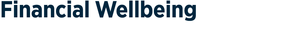 Financial Wellbeing